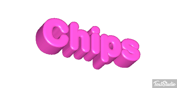 Chips Text effect