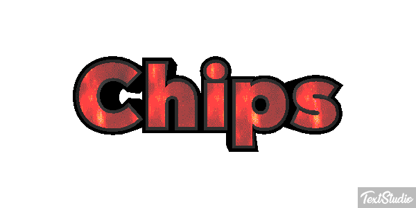 Chips Text effect