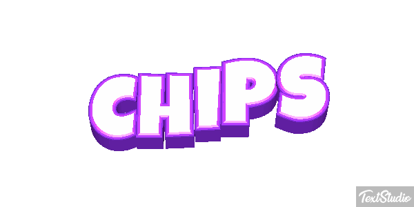 Chips Text effect