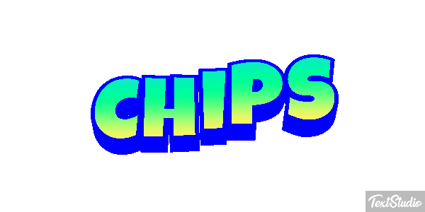 Chips Text effect