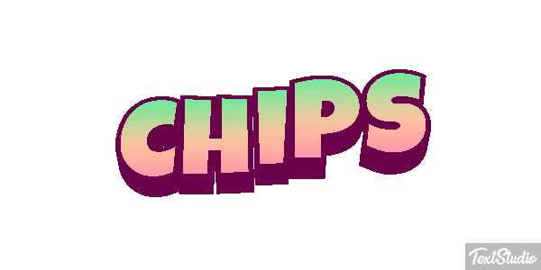 Chips Text effect