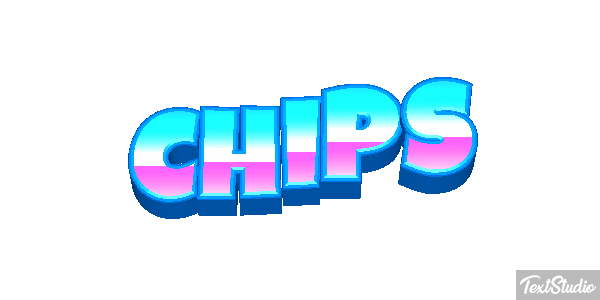 Chips Text effect