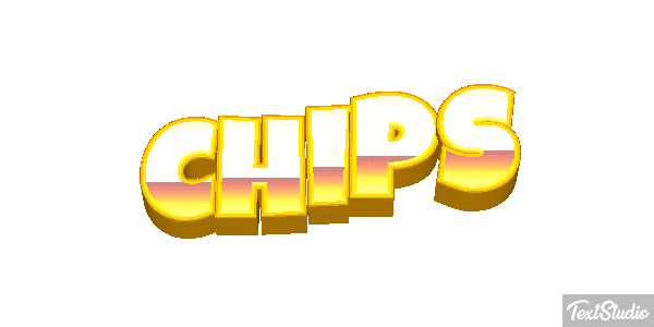 Chips Text effect