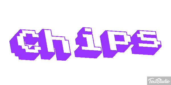 Chips Text effect