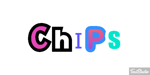 Chips Text effect