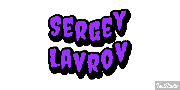 Sergey Lavrov Efekt tekstowy