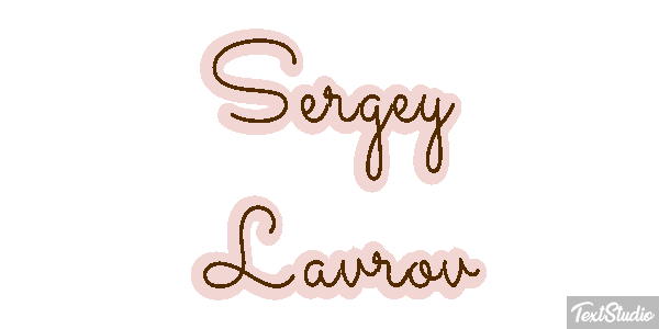 Sergey Lavrov Efekt tekstowy