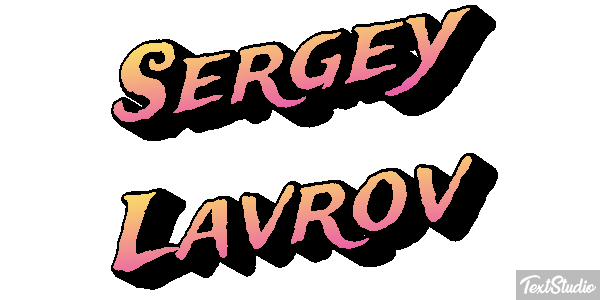 Sergey Lavrov Efekt tekstowy