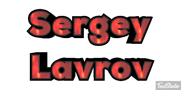 Sergey Lavrov Efekt tekstowy