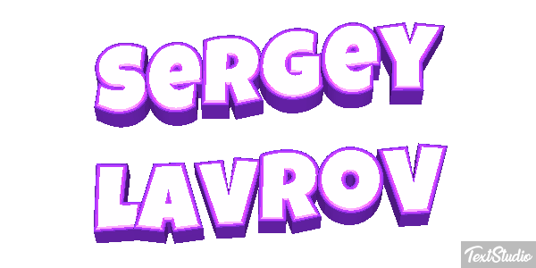 Sergey Lavrov Efekt tekstowy