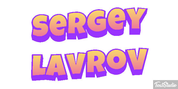 Sergey Lavrov Efekt tekstowy