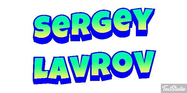 Sergey Lavrov Efekt tekstowy