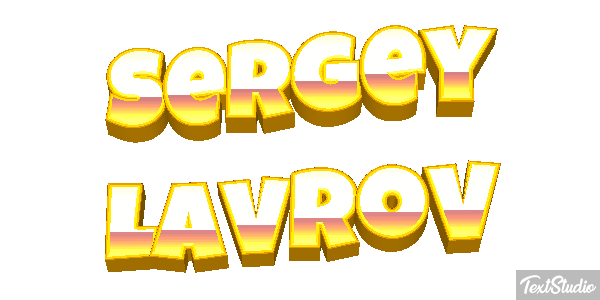 Sergey Lavrov Efekt tekstowy