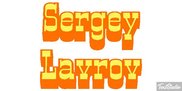 Sergey Lavrov Efekt tekstowy