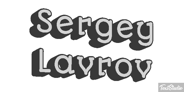 Sergey Lavrov Efekt tekstowy