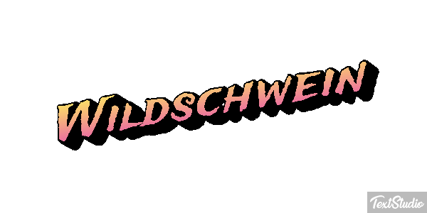 Wildschwein テキスト効果