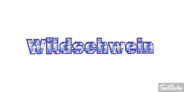 Wildschwein テキスト効果
