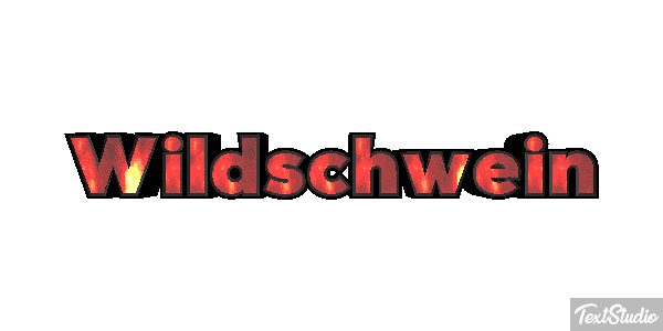 Wildschwein テキスト効果