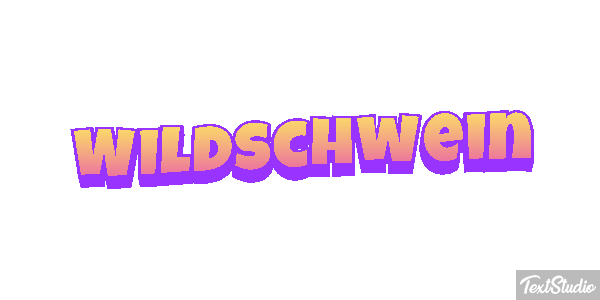 Wildschwein テキスト効果