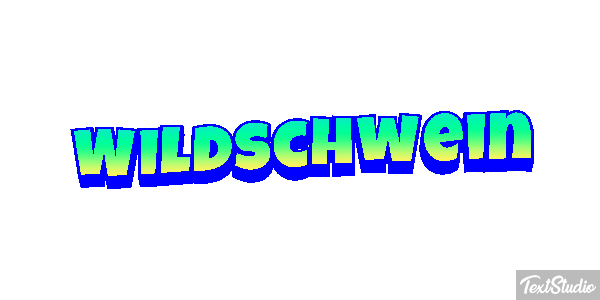 Wildschwein テキスト効果