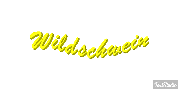 Wildschwein テキスト効果