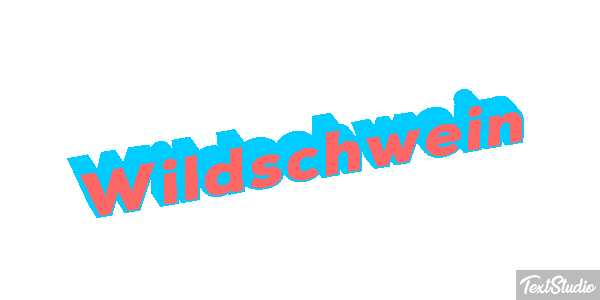 Wildschwein テキスト効果