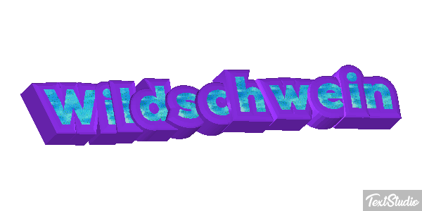 Wildschwein テキスト効果