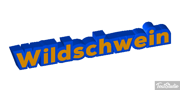 Wildschwein テキスト効果