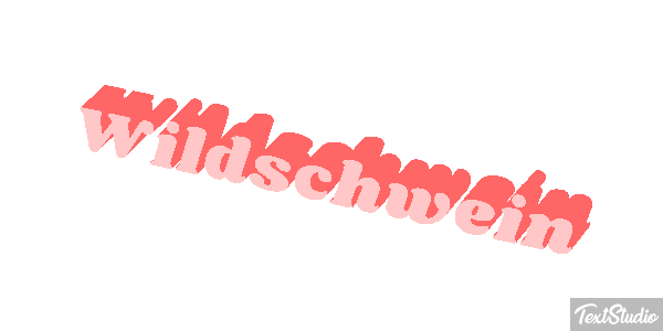Wildschwein テキスト効果