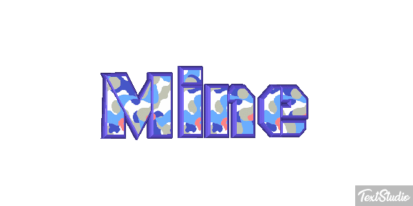 Mine Texteffekt