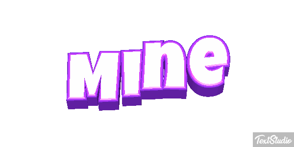 Mine Texteffekt