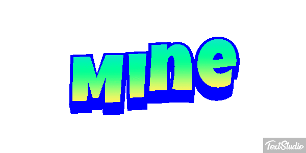 Mine Texteffekt