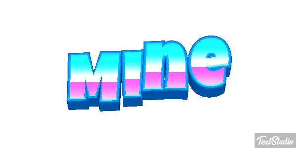 Mine Texteffekt