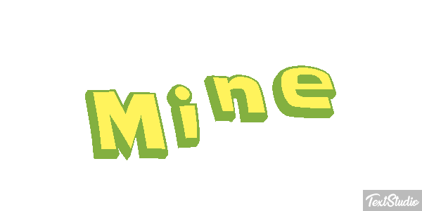 Mine Texteffekt