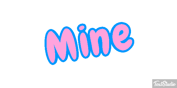 Mine Texteffekt