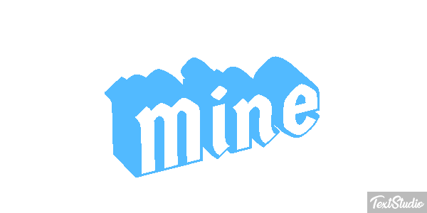 Mine Texteffekt