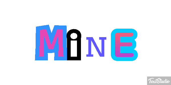 Mine Texteffekt