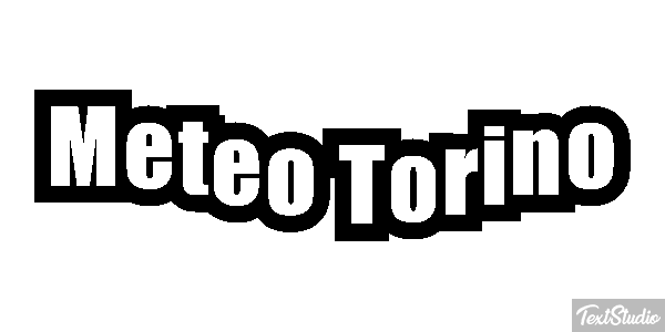 Meteo Torino Efeito do texto