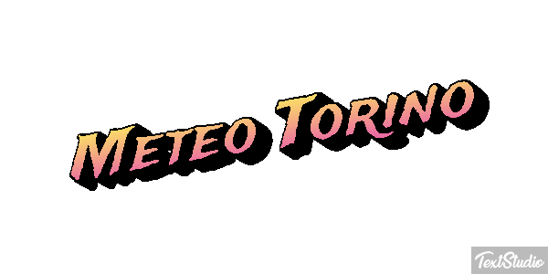 Meteo Torino Efeito do texto