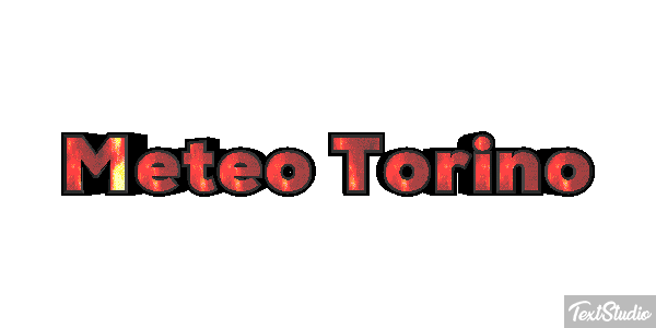 Meteo Torino Efeito do texto