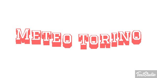 Meteo Torino Efeito do texto