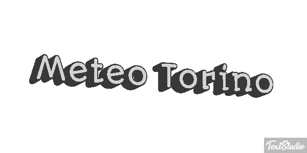 Meteo Torino Efeito do texto