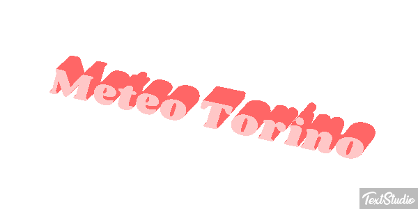 Meteo Torino Efeito do texto