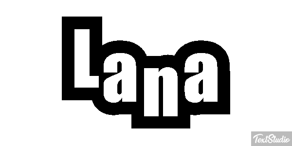 Lana Efekt tekstowy