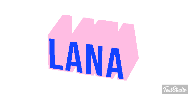 Lana Efekt tekstowy