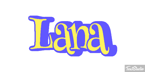 Lana Efekt tekstowy