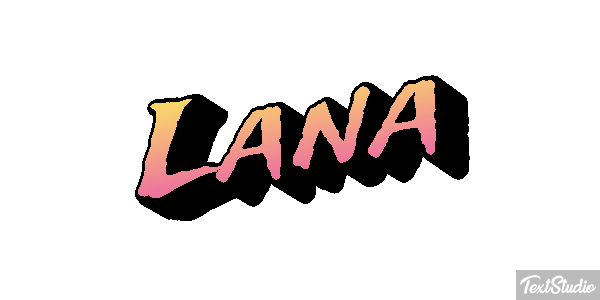 Lana Efekt tekstowy