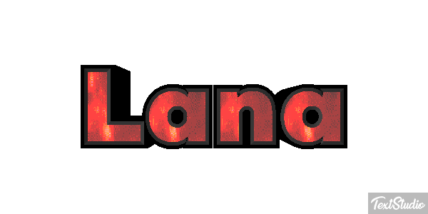 Lana Efekt tekstowy
