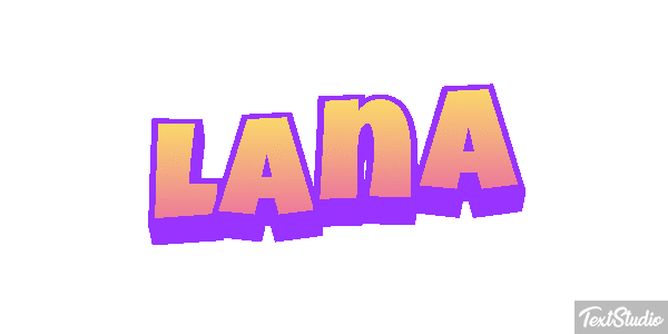 Lana Efekt tekstowy