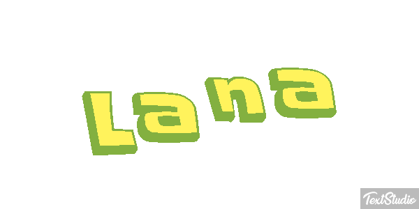 Lana Efekt tekstowy